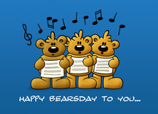 Happy Bearsday to You... - Schnuffelbären