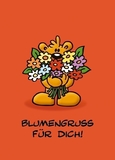 Blumengruss für Dich - Schnuffelbären