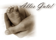 Alles Gute - Baby / Geburt