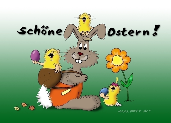 schöne Ostern! - Mopf