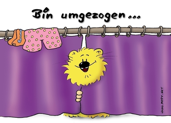 Bin umgezogen! - Mopf
