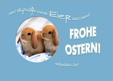 Viel Spass beim Eier suchen! Frohe Ostern! - Ostern verspätet