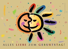 Alles Liebe zum Geburtstag! - Modern Art