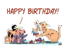 Geburtstag ♥ Postkarten-Motive ♥ POKAmax