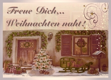 Freue Dich,.. Weihnachten naht ! - Advent