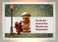 Post für dich - mit den besten Wünschen zum Weihna - Weihnachten