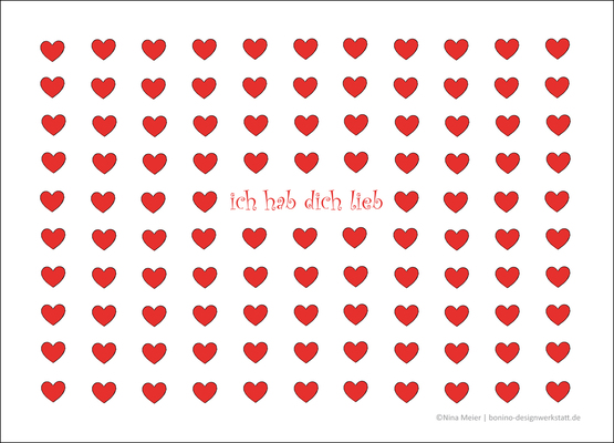 ich hab dich lieb - meiernina
