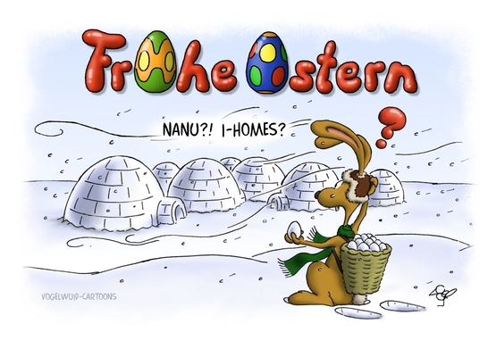 Frohe Ostern - I-Homes - vogelwuid