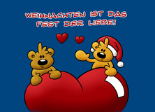 Weihnachten ist das Fest der Liebe - Weihnachten Lustig