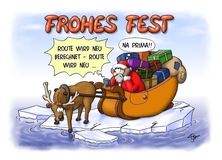 Frohes Fest - Navigation - Weihnachten Lustig