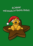 Süße Weihnachtsgrüße - Weihnachten