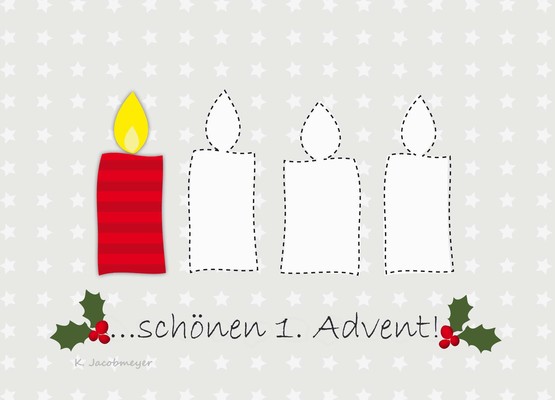 schönen 1. Advent! - jacobmeyerkerstin