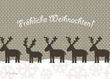 Fröhliche Weihnachten! - Weihnachten Modern