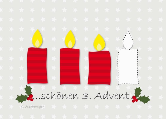 schönen 3. Advent! - jacobmeyerkerstin