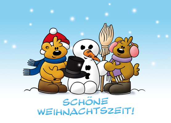 Schöne Weihnachtszeit - schnuffelbaeren