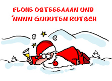 Frohe Osteeeaan und guten Rutsch - Neu Jahr