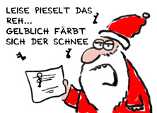 Leise pieselt das Reh..... - Weihnachten