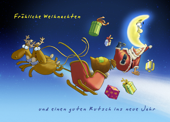 Fröhliche Weihnachten und einen guten Rutsch - droigks