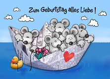 Zum Geburtstag alles Liebe! - Beliebteste Motive