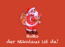 Nikolaus ist da - Weihnachten Modern