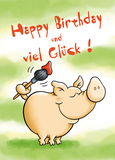 Happy Birthday und viel Glück - Beliebteste Motive