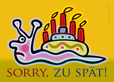 Sorry, zu spät! - Modern Art