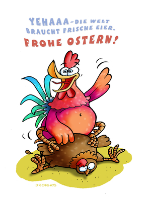 Frohe Ostern - droigks