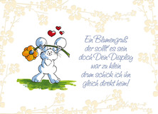 Blumengruß - Danke