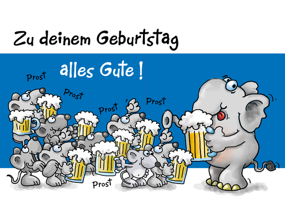 Zu deinem Geburtstag alles Gute! - junghansklaus