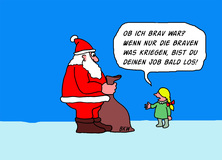 Warst du auch brav? - Weihnachten Modern