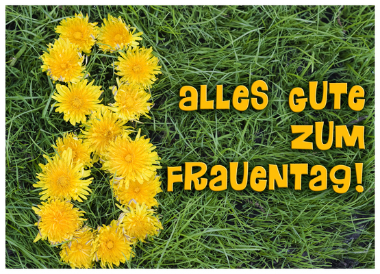 Alles Gute zum Frauentag! - bartonkatarzyna