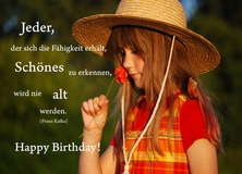 Happy Birthday! - Geburtstag