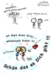 Schön das es Dich gibt !!! - KnochiART