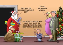 Weihnachten Lustig ♥ Postkarten-Motive ♥ POKAmax