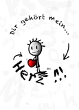 Dir gehört mein Herz !!! - KnochiART