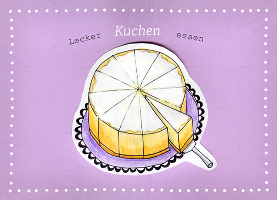 Lecker Kuchen essen - langekatrina