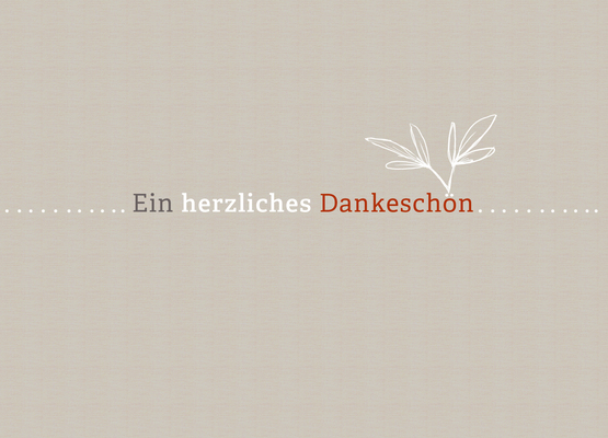 Ein herzliches Dankeschön - langekatrina
