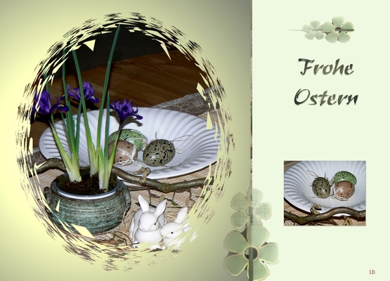 Frohe Ostern - dunkelilse