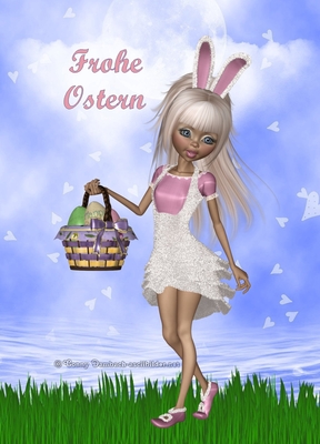 Frohe Ostern - Conny Dambach Design