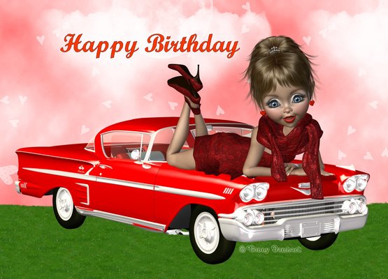 Happy Birthday - Conny Dambach Design