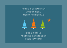 Weihnachten Modern