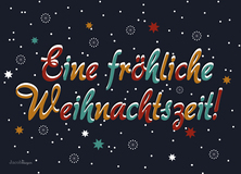 Weihnachten Modern